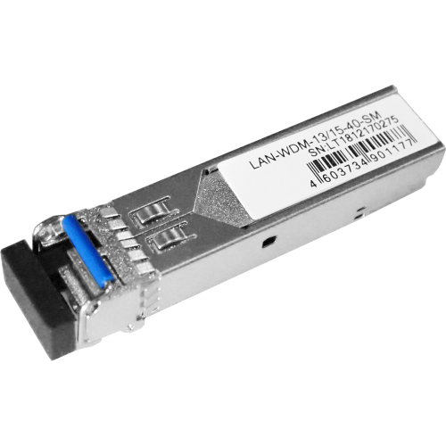 Модуль SFP WDM 1.25G, 1310nm / 1550nm, 40 km, LC, DDM, Cisco